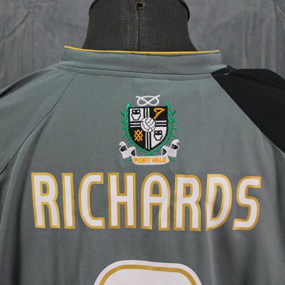 Port Vale FC Jersey (Retro) - 2011 Away jersey 9 Marc Richars - Men's 2XL (NWT) - Picture 6 of 11